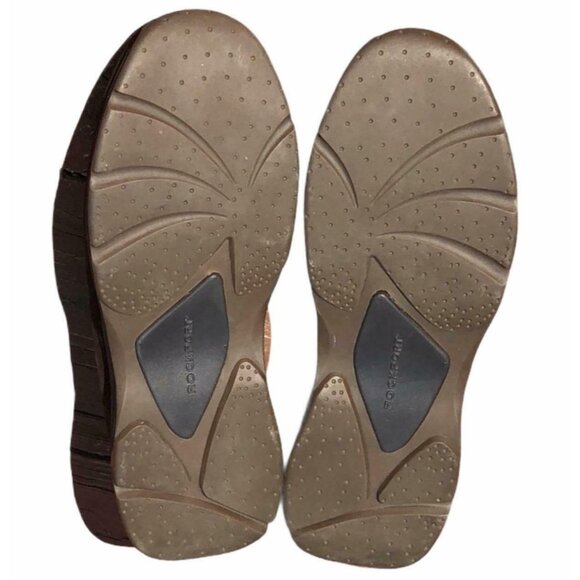 Rockport Loafers Mens 10 Brown Suede Slip Ons EUR 42 Shoes APW2060DM Flats Comfo - Picture 10 of 10